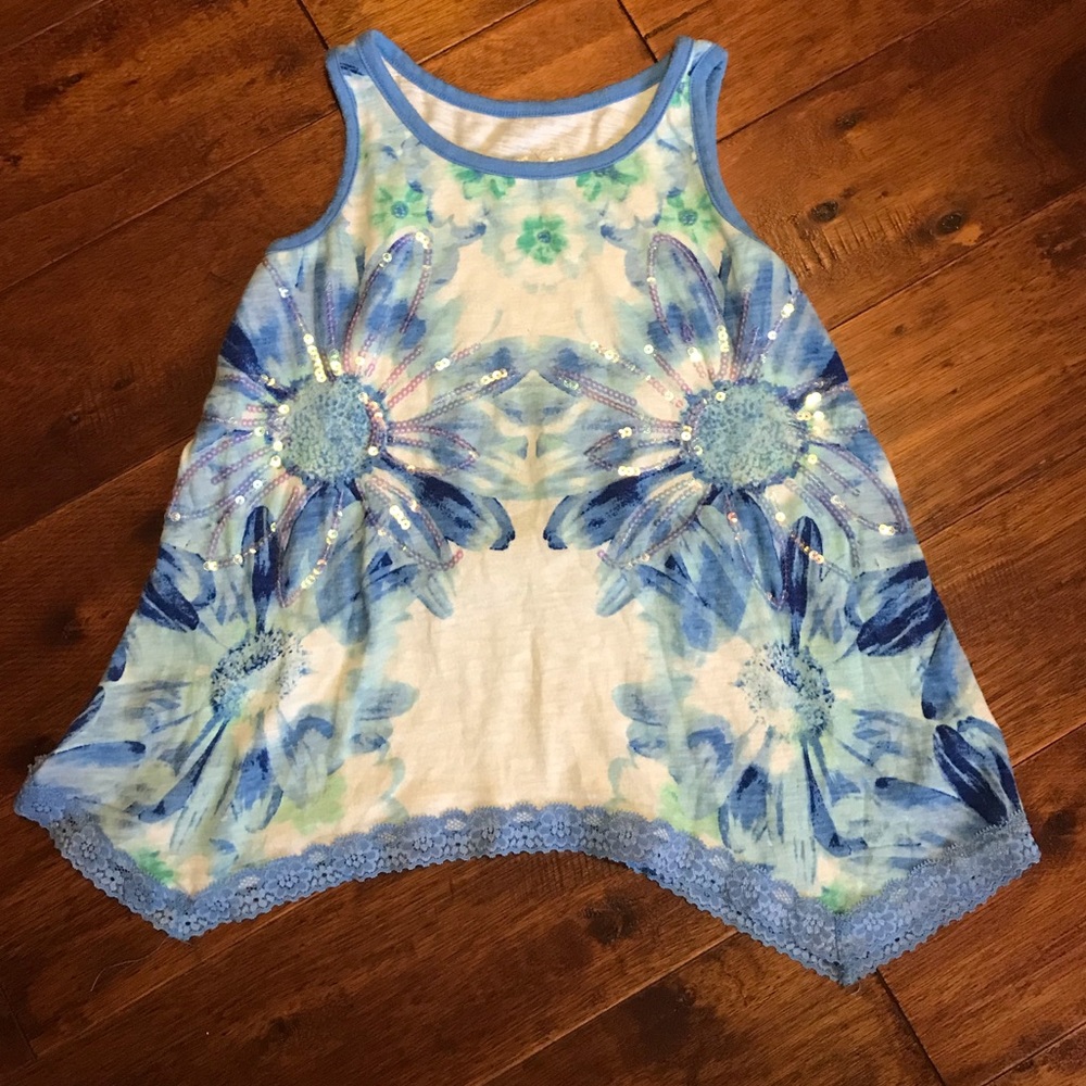 Justice Floral Tank
